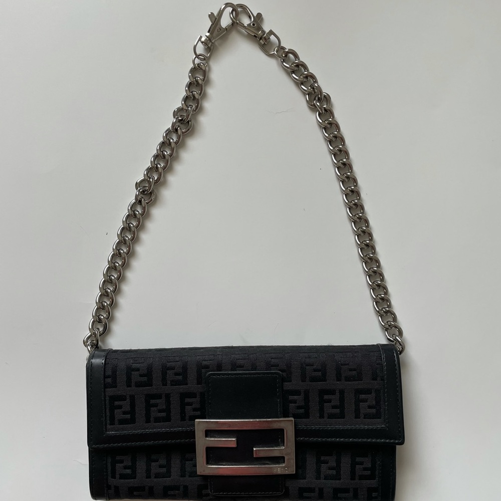 Fendi Zucca wallet vintage